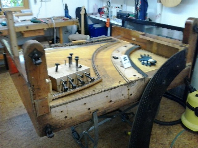 Reparatur am Klavier Roloff – Schritt 5