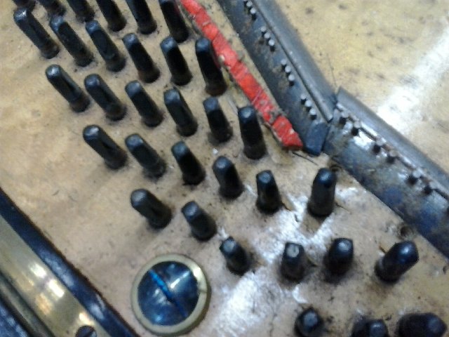 Reparatur am Klavier Roloff – Schritt 6