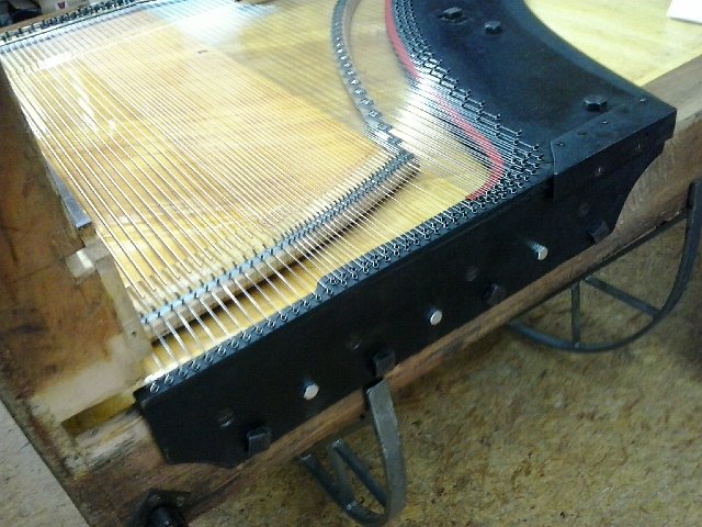 Reparatur am Klavier Roloff – Schritt 8
