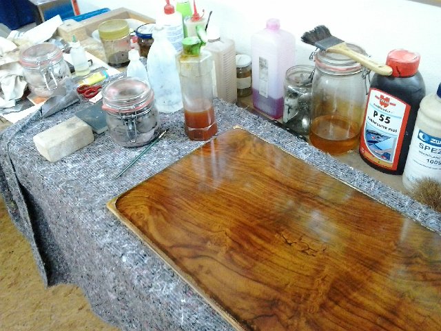 Reparatur am Klavier Roloff – Schritt 20